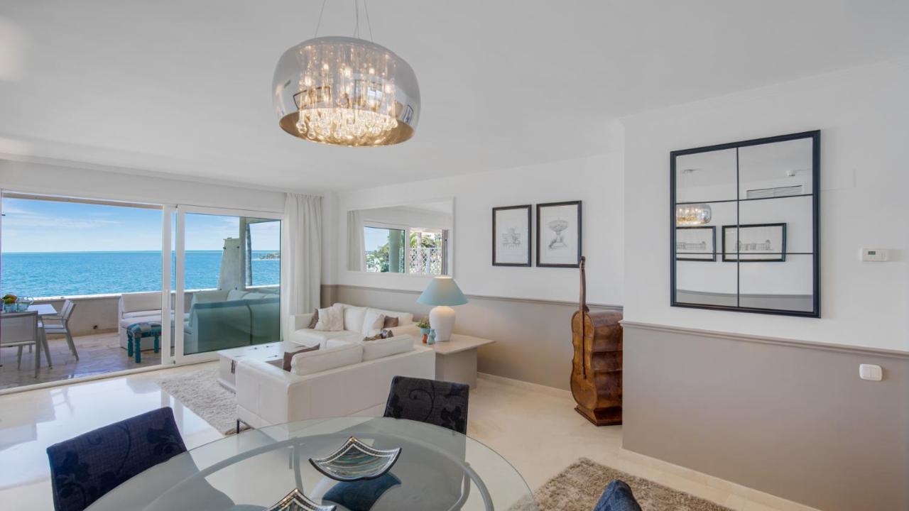 Beach-Line Apartment With 3 Bedrooms In 에스테포나 외부 사진